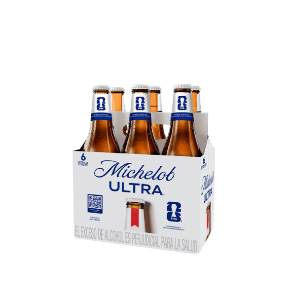 Cerveza Michelob Ultra Botella X6